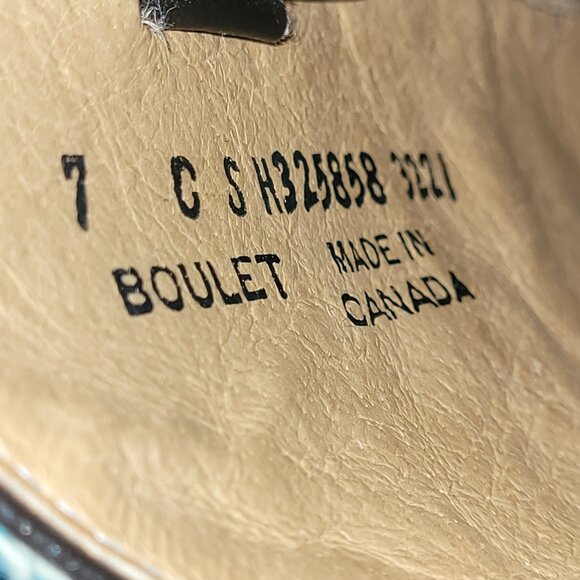 Rare Vintage Paul Brodie X Pendleton Western Boots Size 7 - Picture 9 of 9